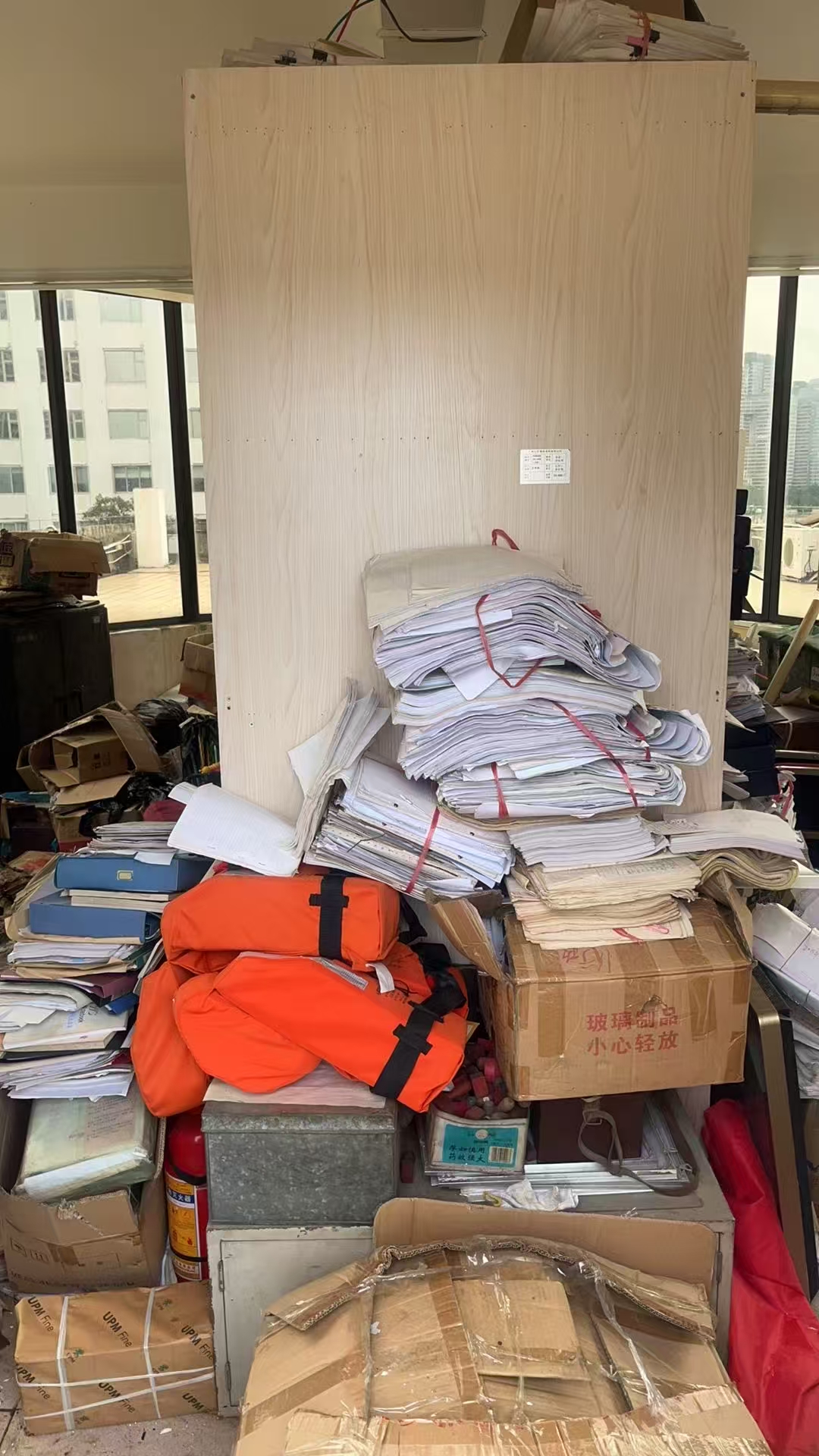 广州荔湾区文件清理销毁，仓库迁移库存废旧档案资料销毁