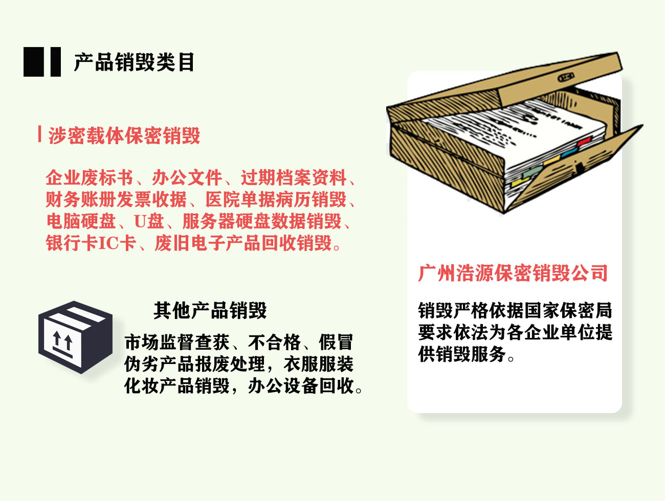 广州涉密载体保密销毁服务公司