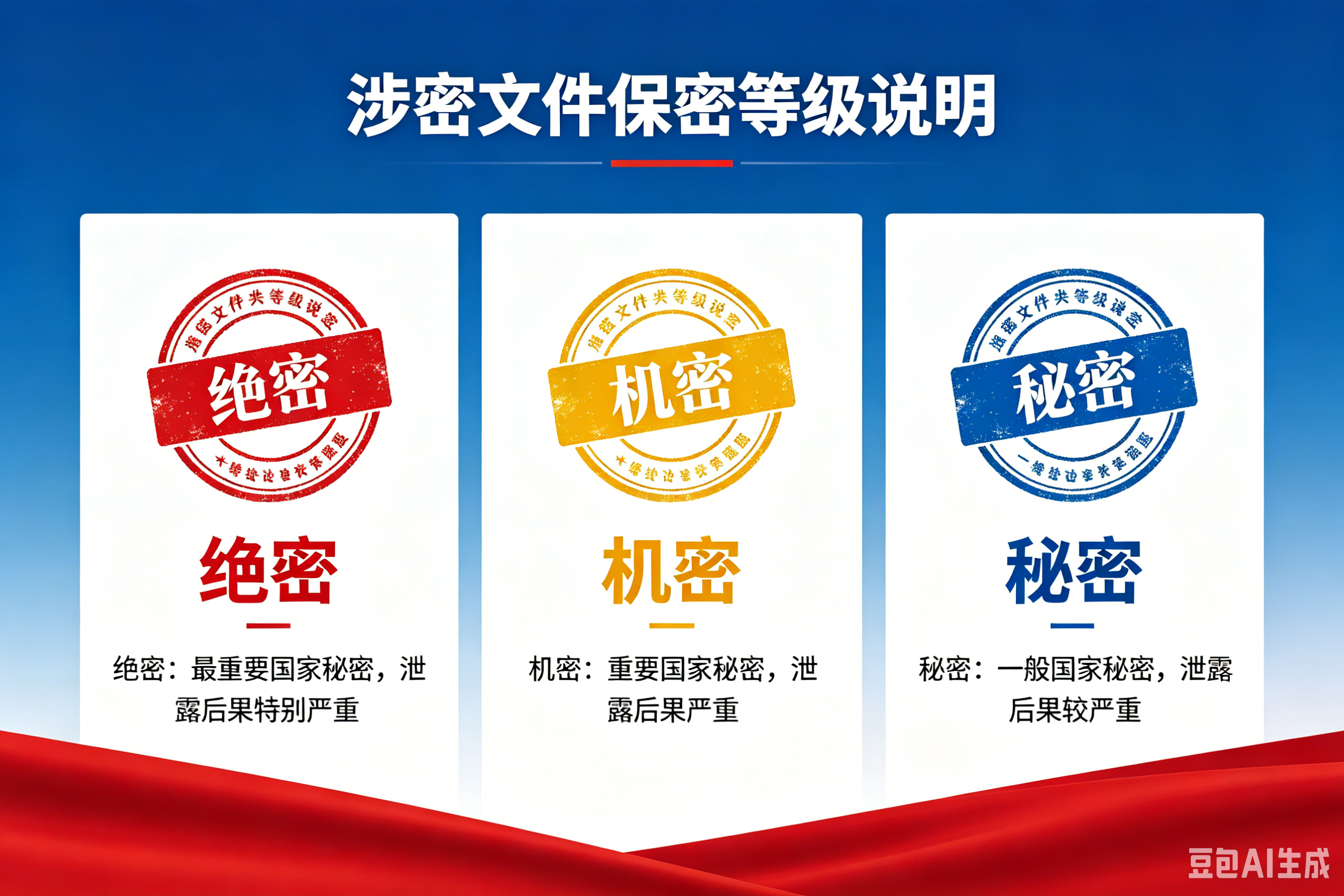 文件保密等级划分